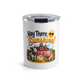 10oz Tumbler — "Hay There, Sunshine!" Cute Farm Animal Travel Mug
