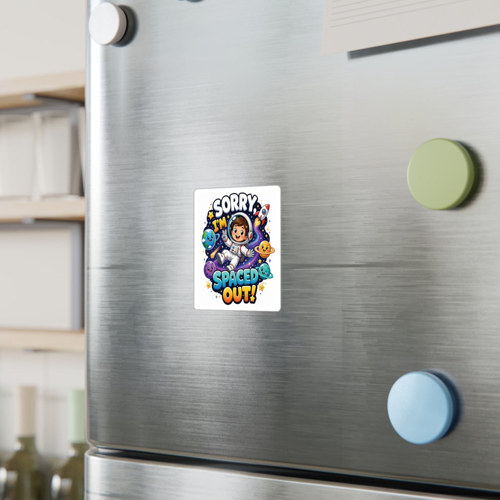 Sorry I’m Spaced Out! Astronaut Kids Vinyl Sticker