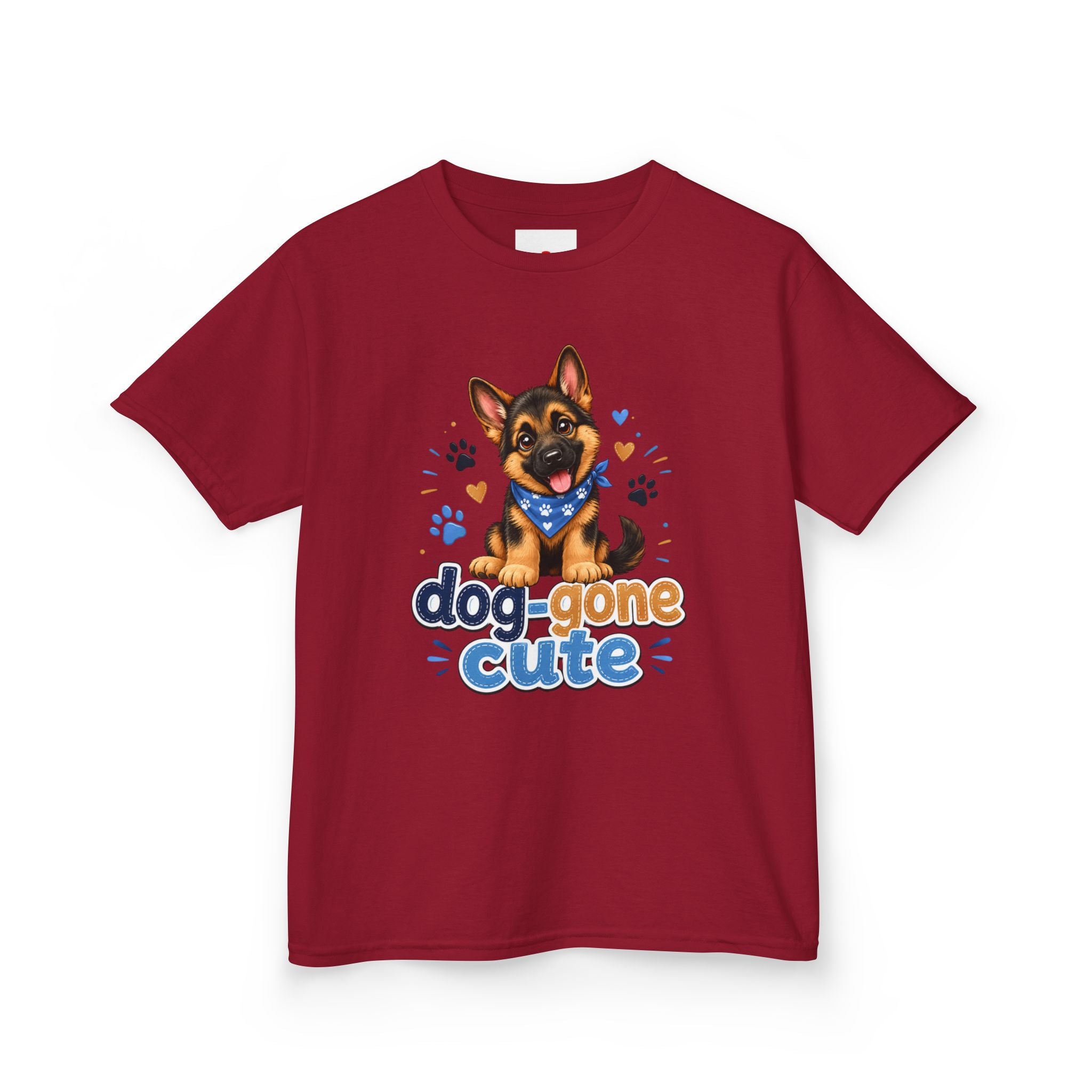 Kids Tee — "Dog-Gone Cute" Puppy Graphic T-Shirt