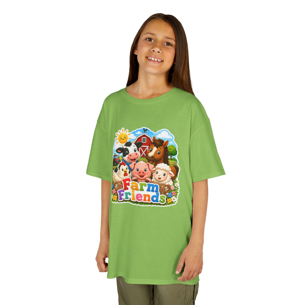 Kids Farm Friends T‑Shirt — Cute Barnyard Animals Graphic Tee