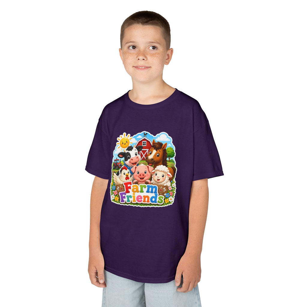 Kids Farm Friends T‑Shirt — Cute Barnyard Animals Graphic Tee