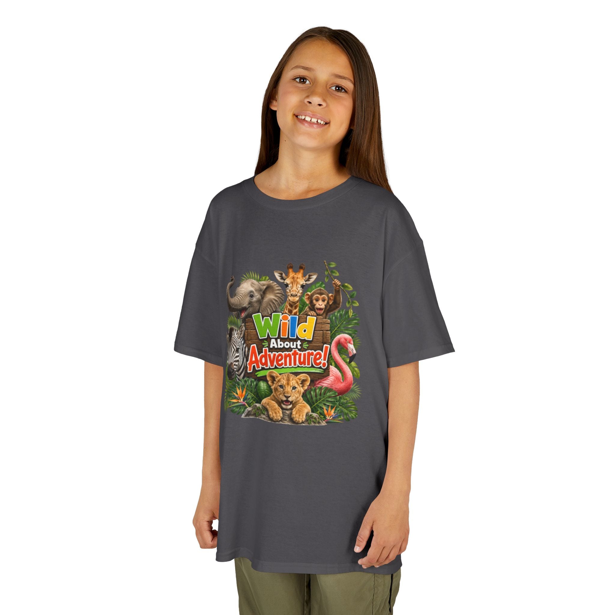 Kids 'Wild About Adventure' Animal Graphic Tee