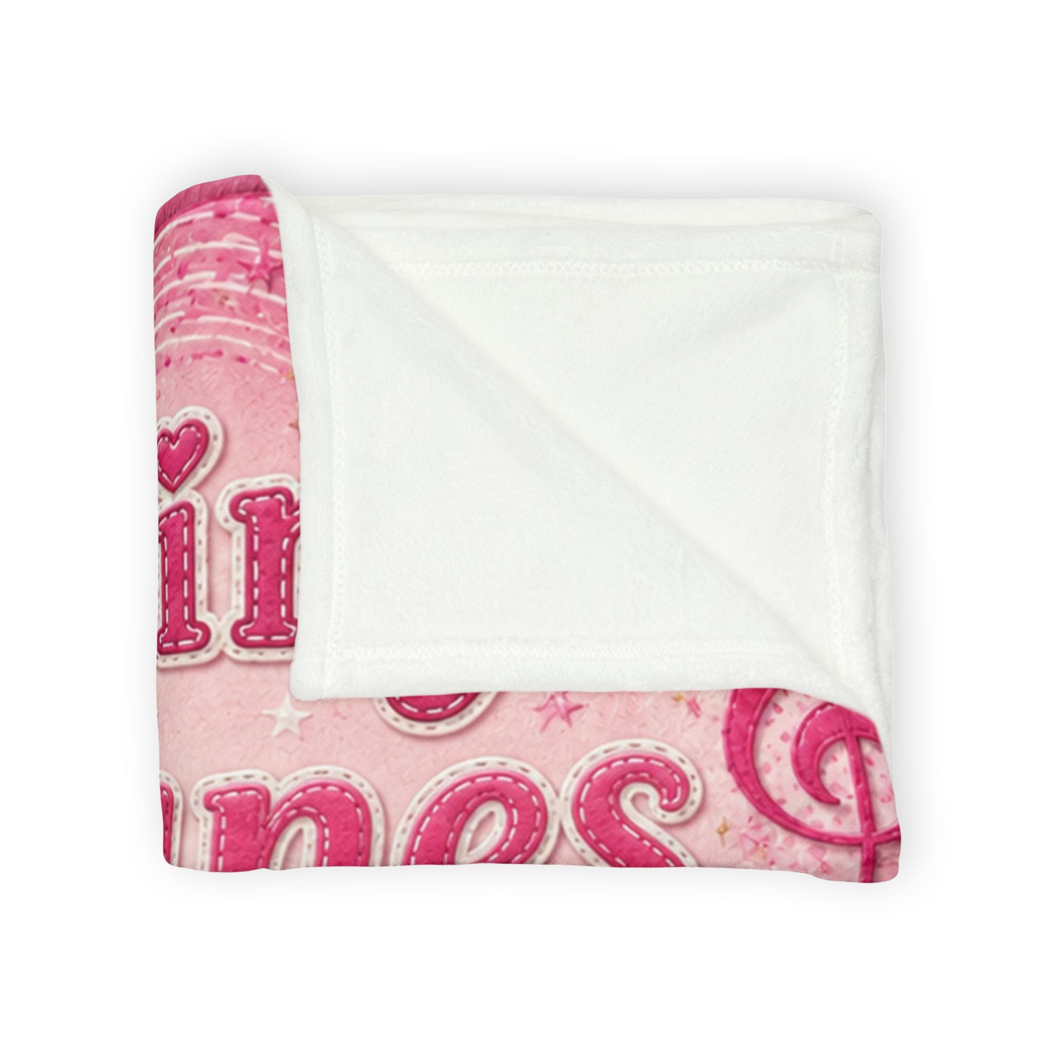 Tiny Tunes, Big Dreams! Pink Teddy Bear Blanket