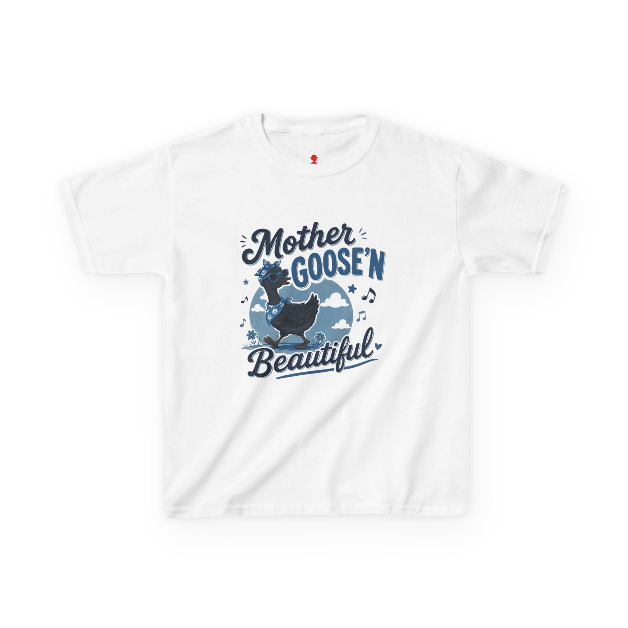 Kids T‑Shirt — "Mother Goose'n Beautiful" Nursery Rhyme Tee