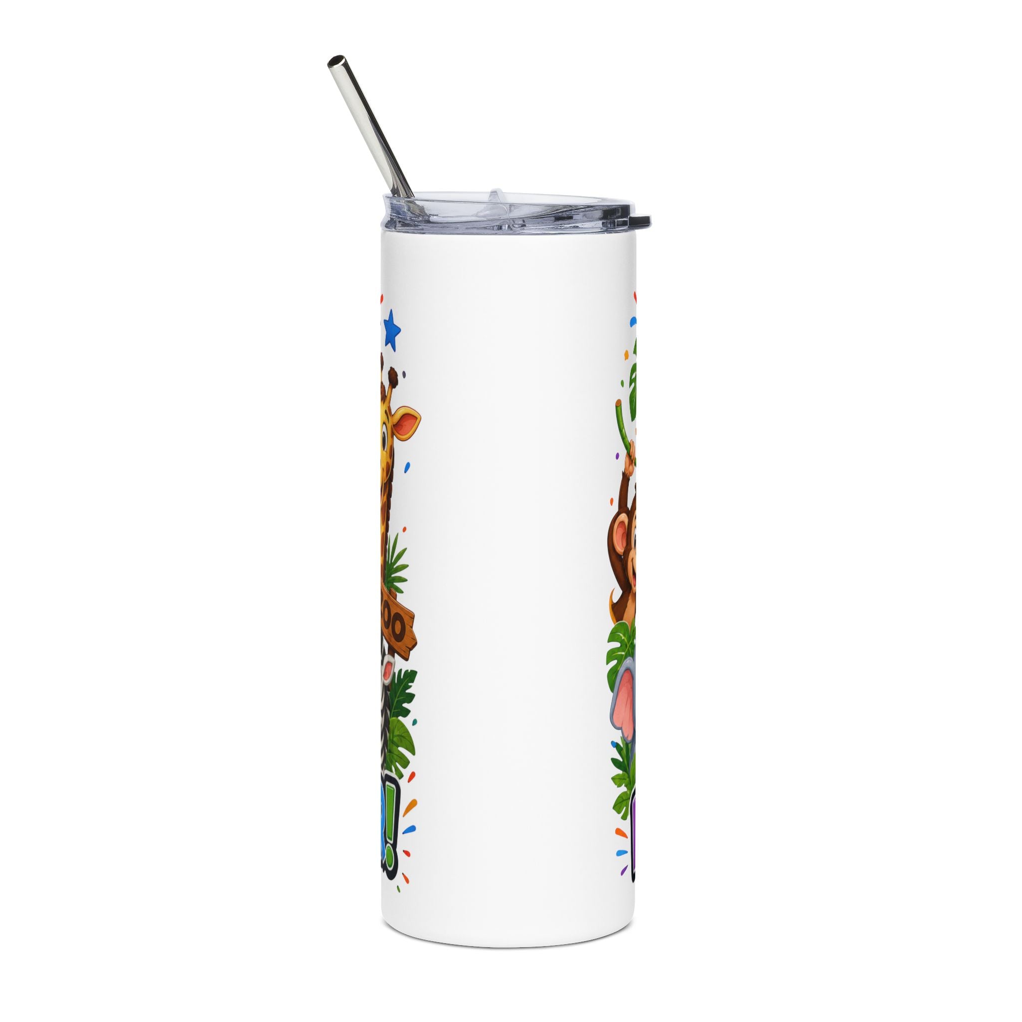 Alligator Investigator Tumbler | 20oz Stainless Steel Safari Animal Design