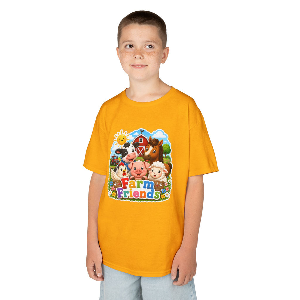 Kids Farm Friends T‑Shirt — Cute Barnyard Animals Graphic Tee