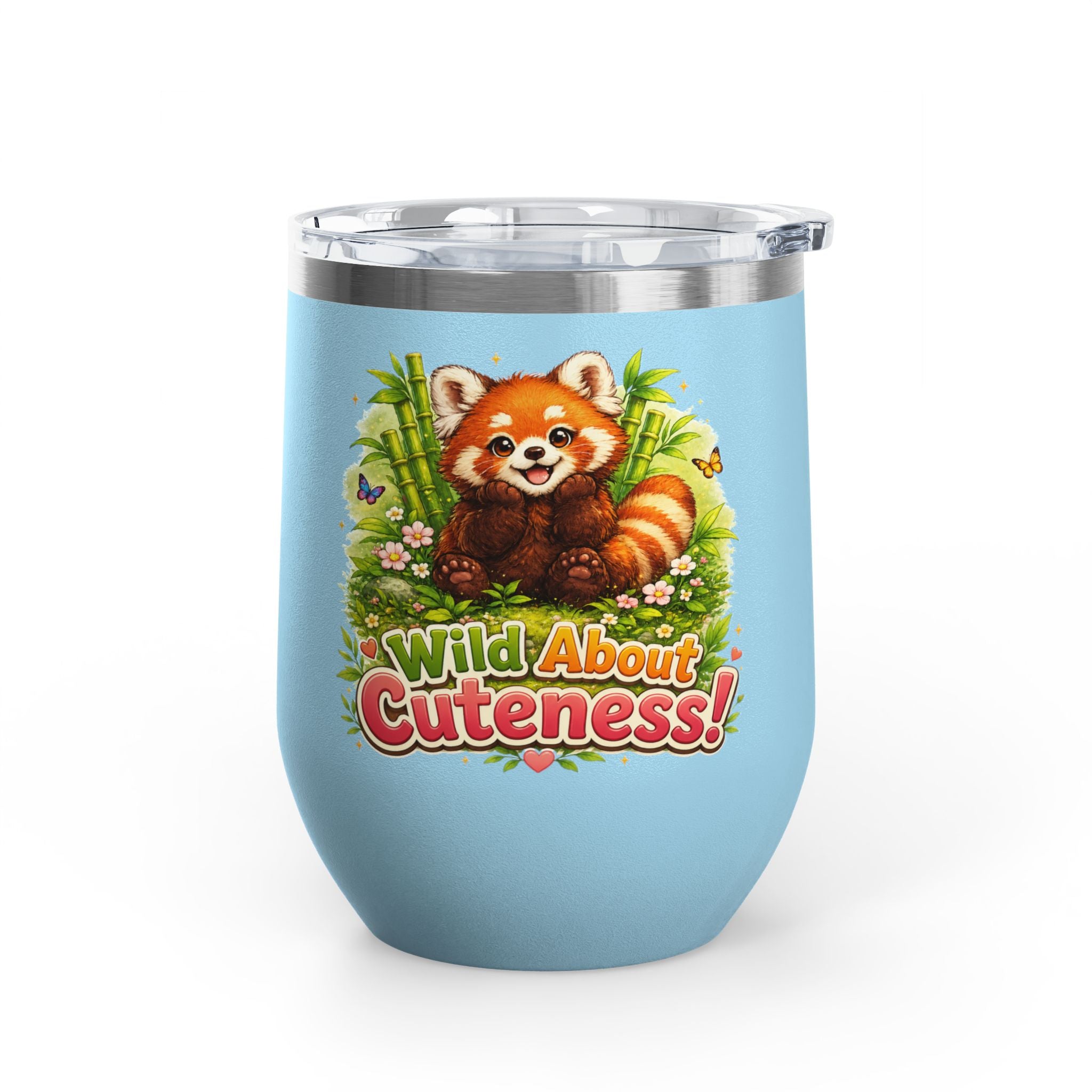 "Wild About Cuteness!" Red Panda Insulated 12oz
