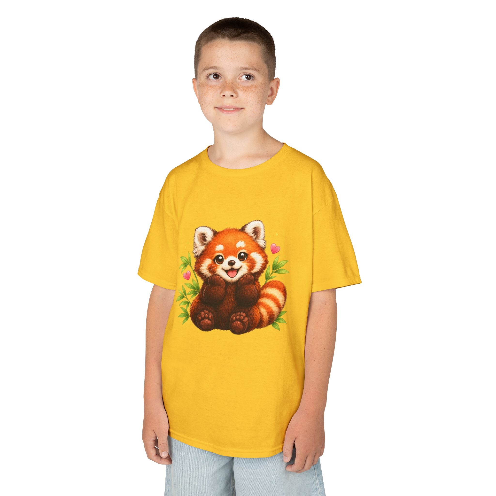 Kids Red Panda Tee — Cute Woodland Animal Shirt for Children