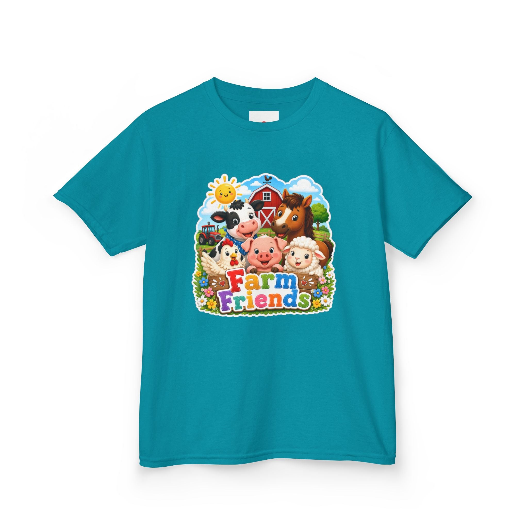 Kids Farm Friends T‑Shirt — Cute Barnyard Animals Graphic Tee