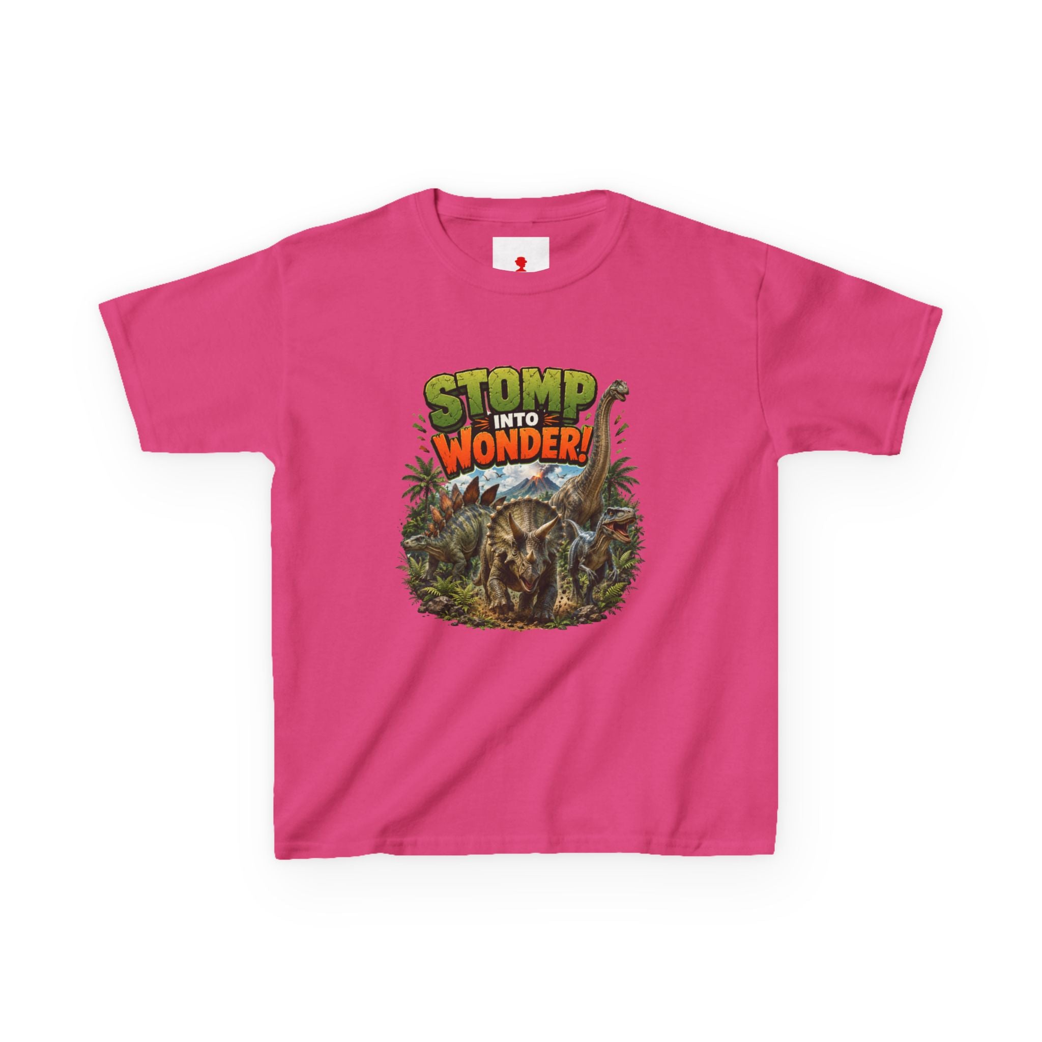 Kids T-Shirt - "Stomp Into Wonder" Dinosaur Graphic Tee