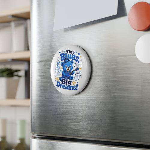 Button Magnet, Round (1 & 10 pcs)