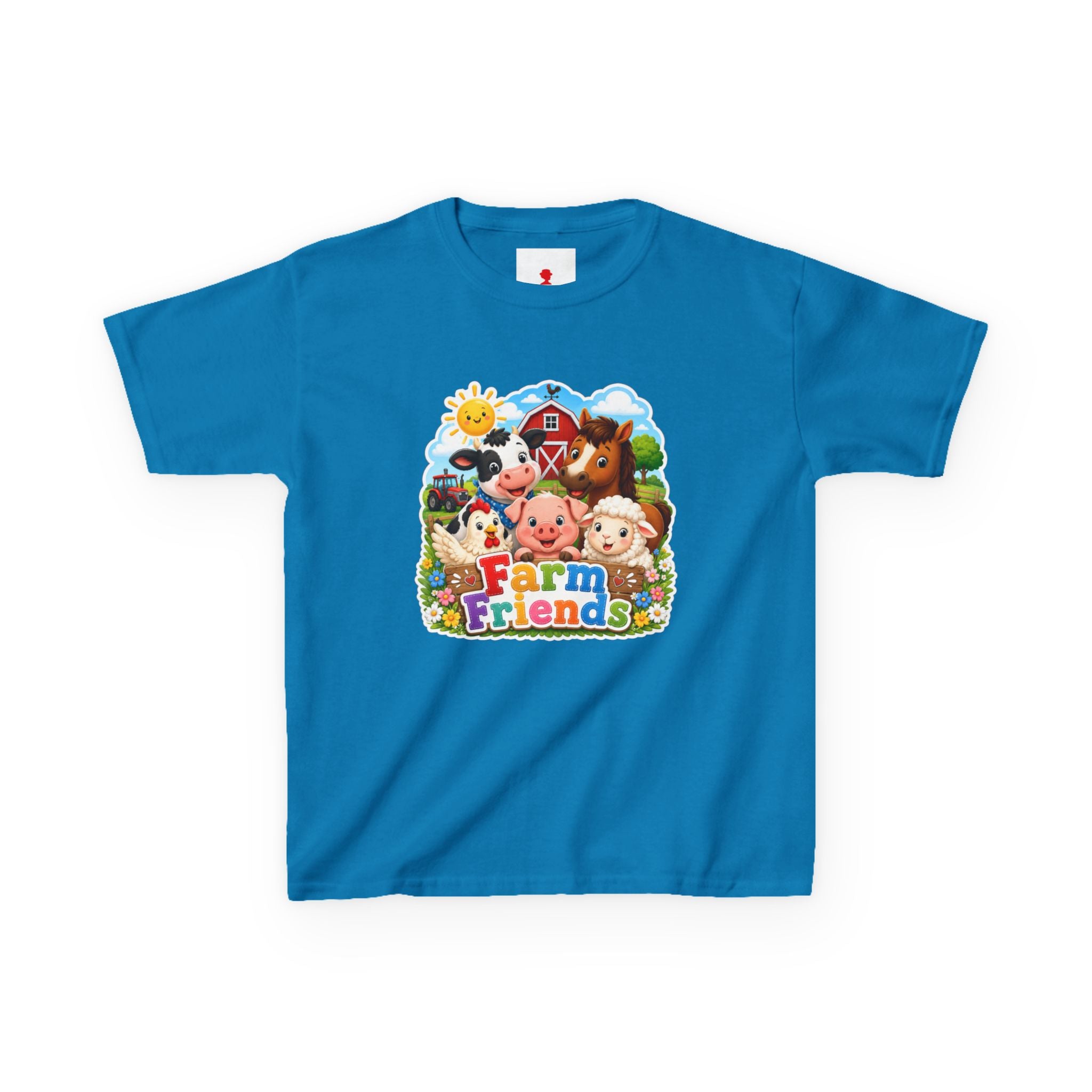 Kids Farm Friends T‑Shirt — Cute Barnyard Animals Graphic Tee