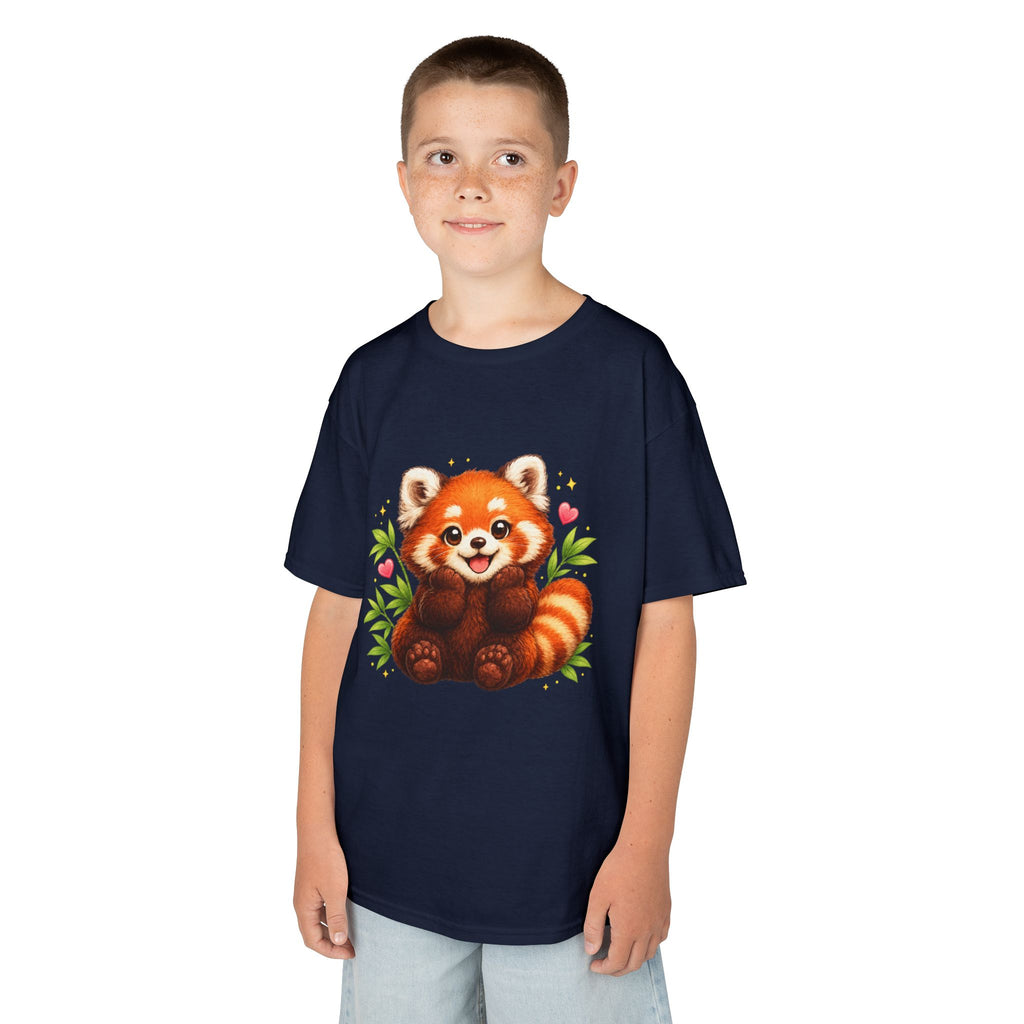 Kids Red Panda Tee — Cute Woodland Animal Shirt for Children