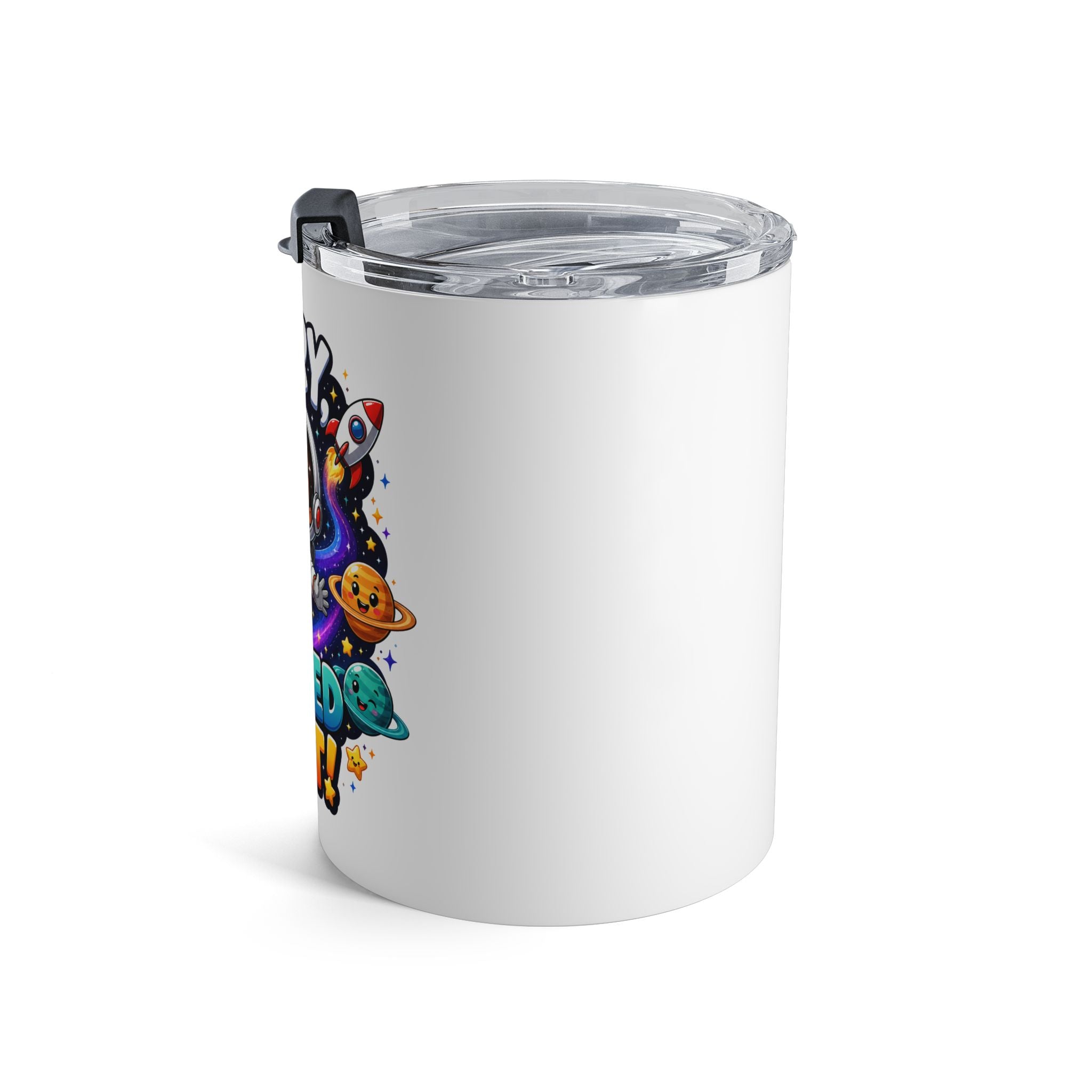 Tumbler — “Sorry I’m Spaced Out!” Cute Astronaut Kids Travel Tumbler, Space Gift for Kids