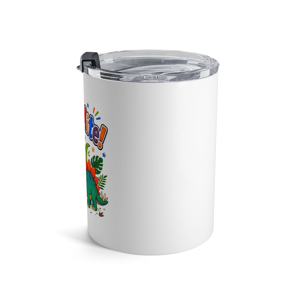 Dino-Mite! Kids 10oz Tumbler — Cute Dinosaur Insulated Travel Cup