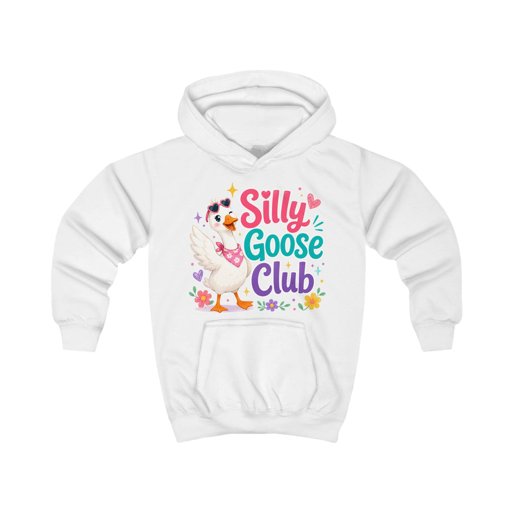 Kids Hoodie — Silly Goose Club Cute Goose Pullover for Toddlers & Kids