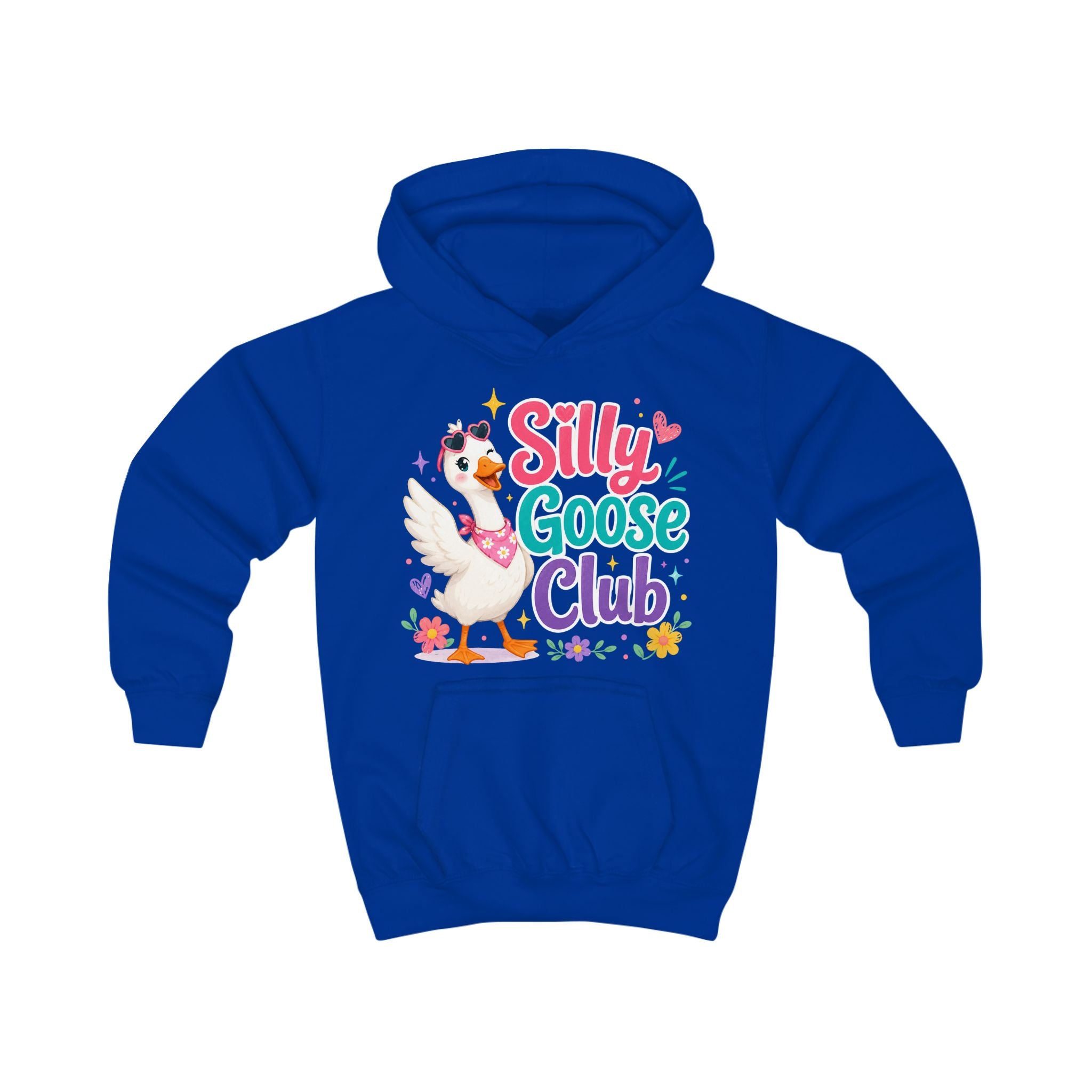 Kids Hoodie — Silly Goose Club Cute Goose Pullover for Toddlers & Kids