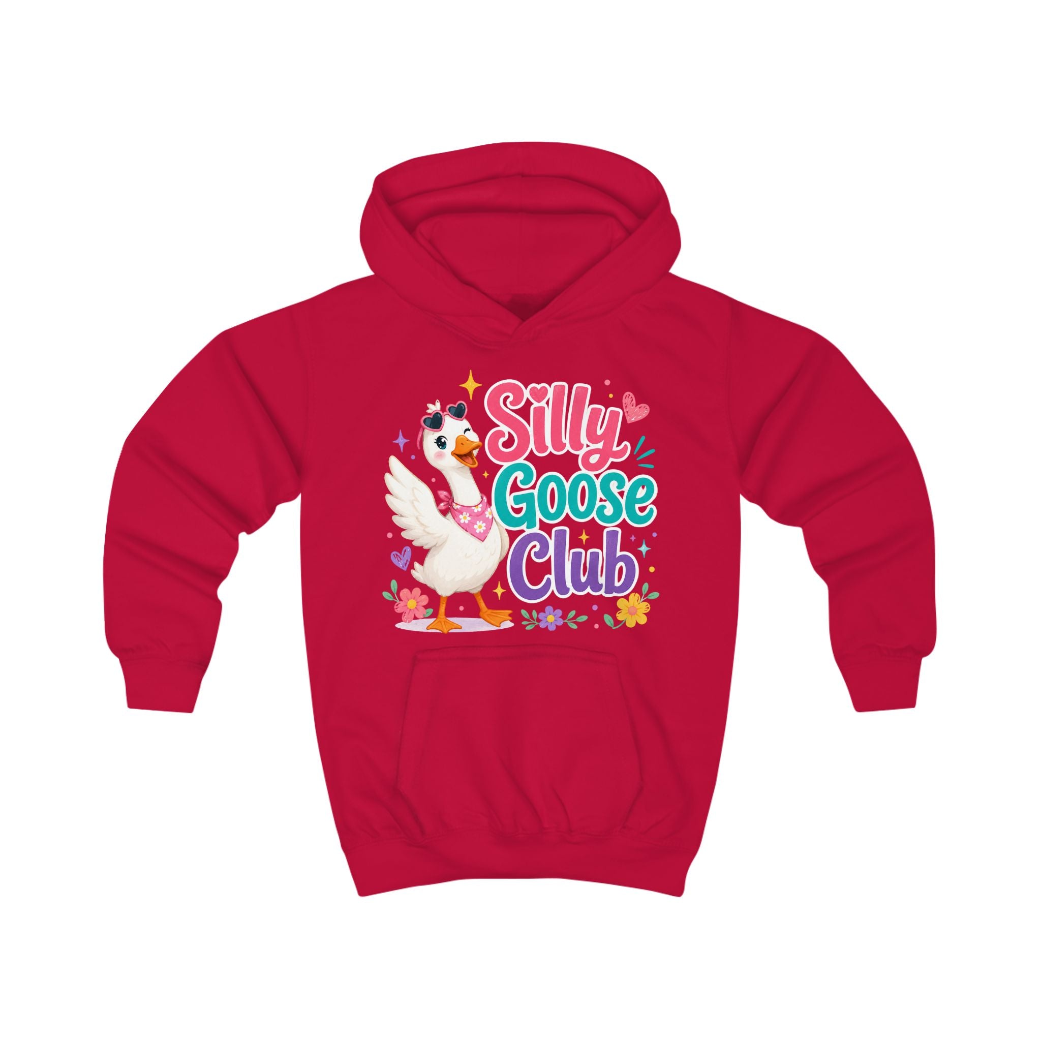 Kids Hoodie — Silly Goose Club Cute Goose Pullover for Toddlers & Kids