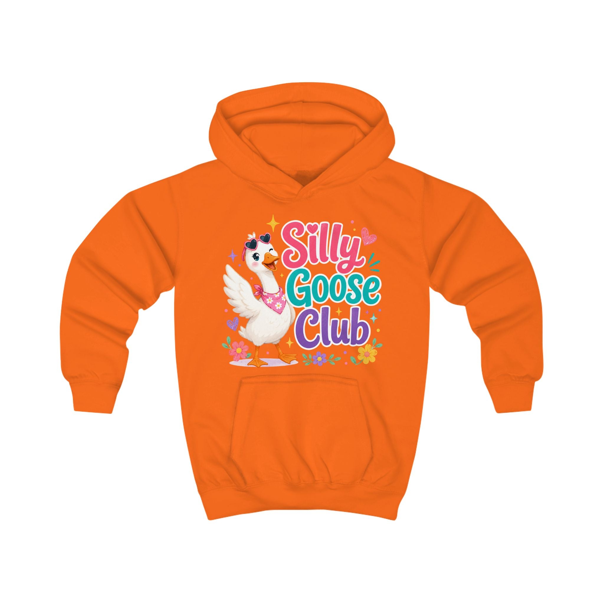 Kids Hoodie — Silly Goose Club Cute Goose Pullover for Toddlers & Kids