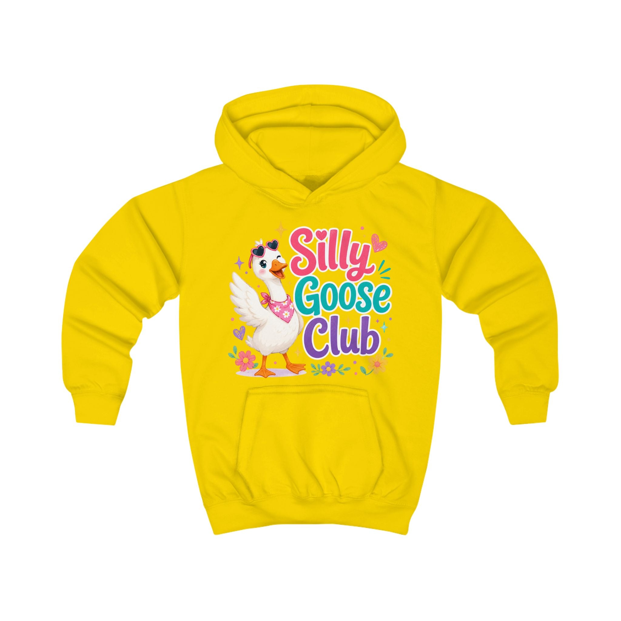 Kids Hoodie — Silly Goose Club Cute Goose Pullover for Toddlers & Kids