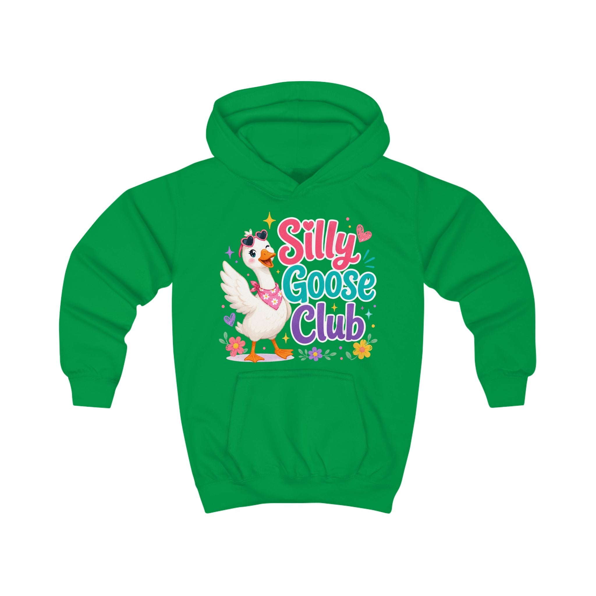 Kids Hoodie — Silly Goose Club Cute Goose Pullover for Toddlers & Kids