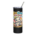 20oz Stainless Tumbler — "Too Cute to Be True" Baby Elephant Travel Cup