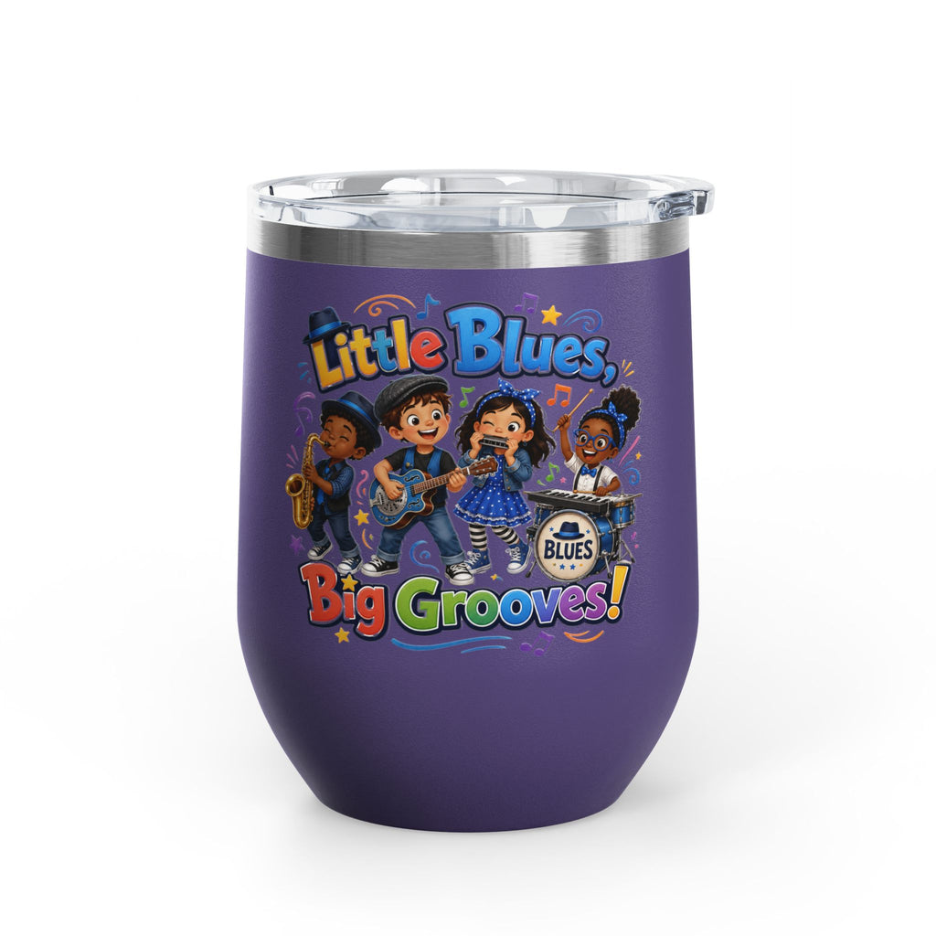 "Little Blues, Big Grooves!" Kids Band Insulated 12oz