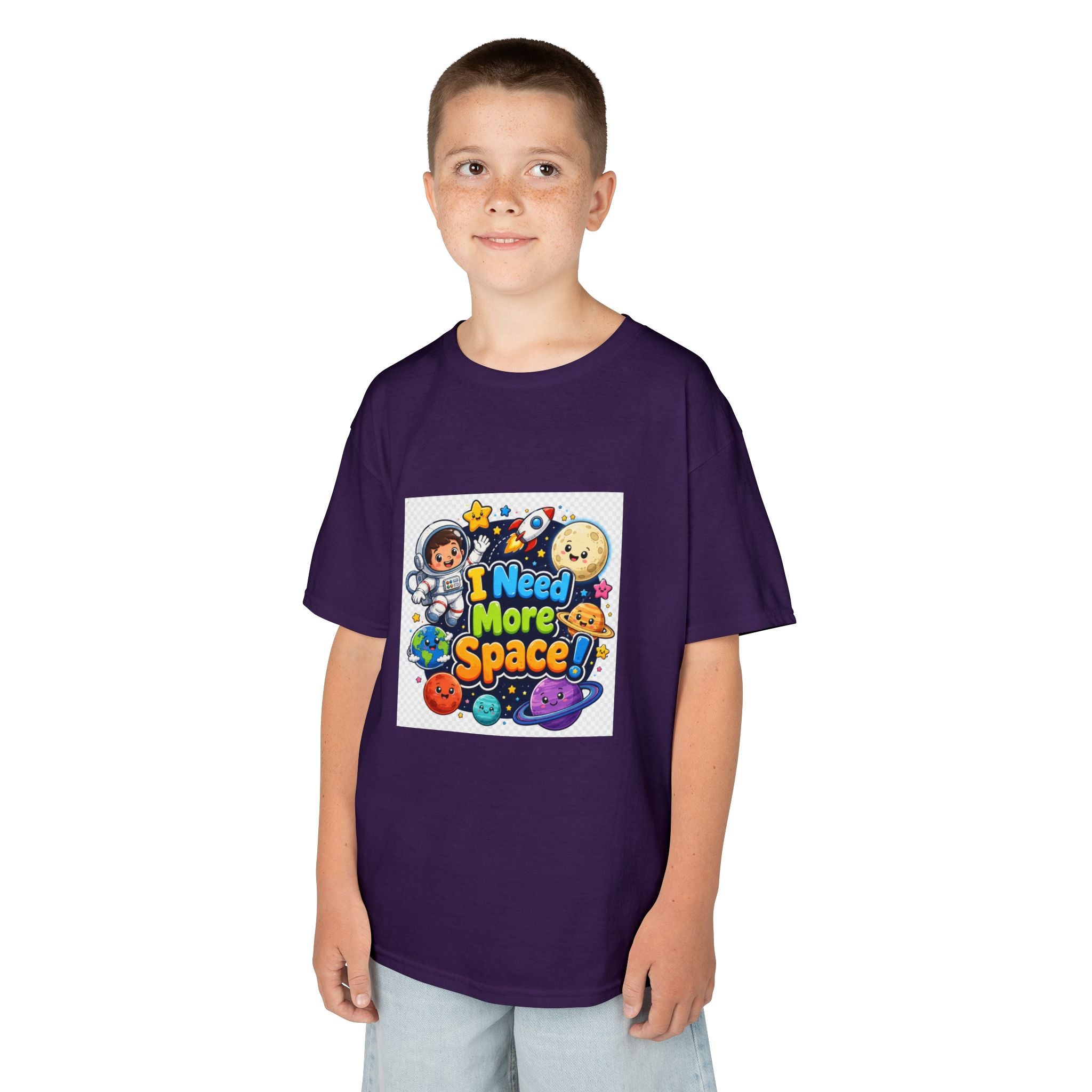 Kids 'I Need More Space' Space Adventure T-Shirt