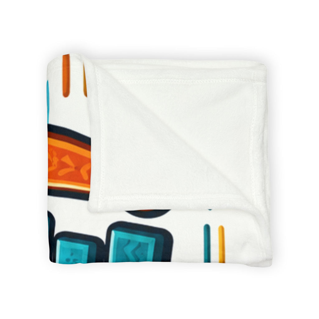 Having a Nile of a Time Blanket | Egyptian Pyramid Cat Camel Beach Design