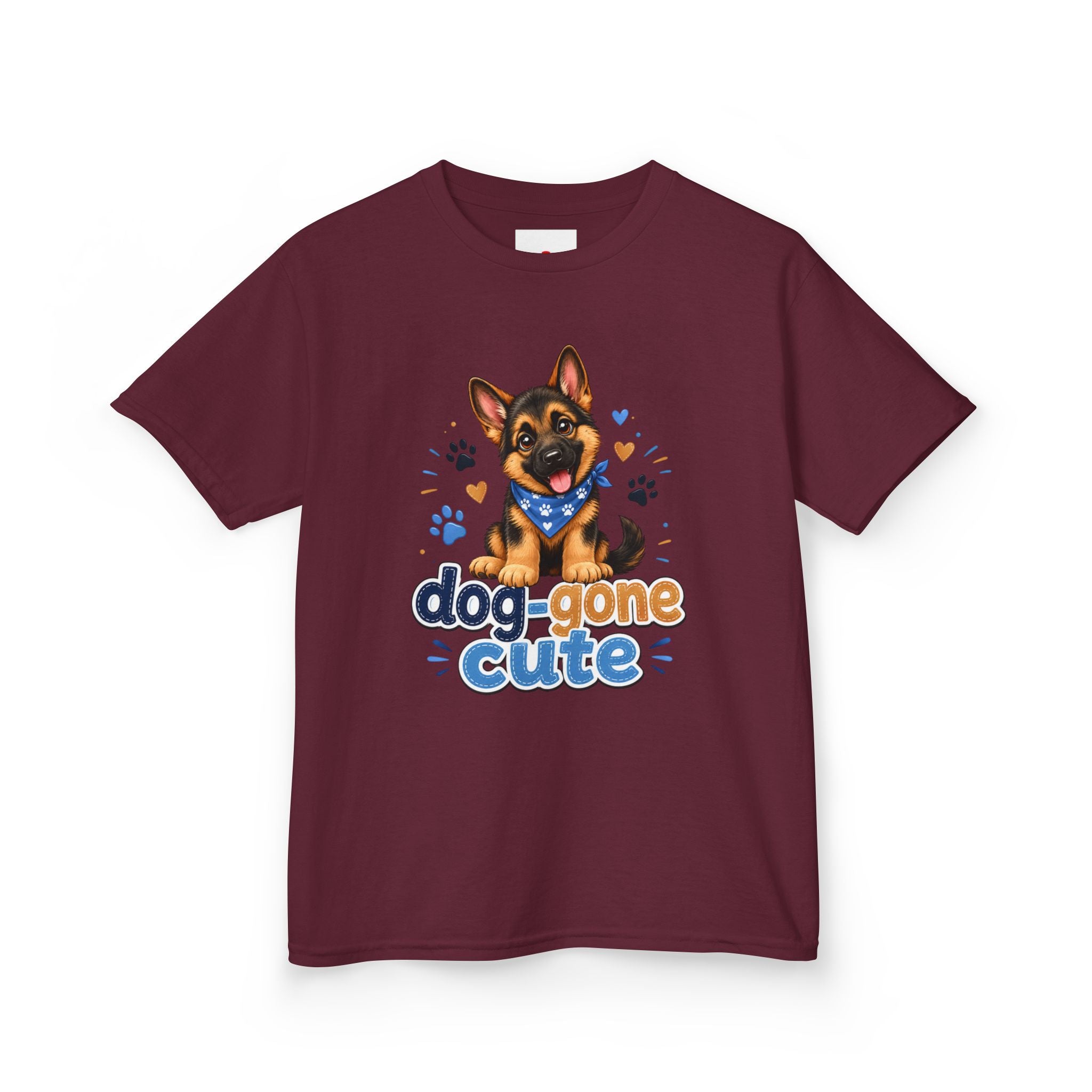 Kids Tee — "Dog-Gone Cute" Puppy Graphic T-Shirt