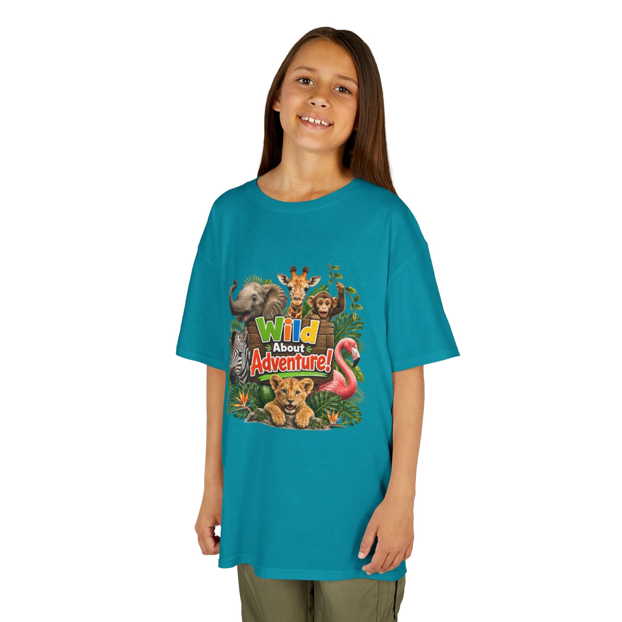 Kids 'Wild About Adventure' Animal Graphic Tee