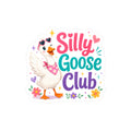 Silly Goose Club Vinyl Sticker — Cute Kiss-Cut Decal for Laptops, Water Bottles & Kids’ Gifts