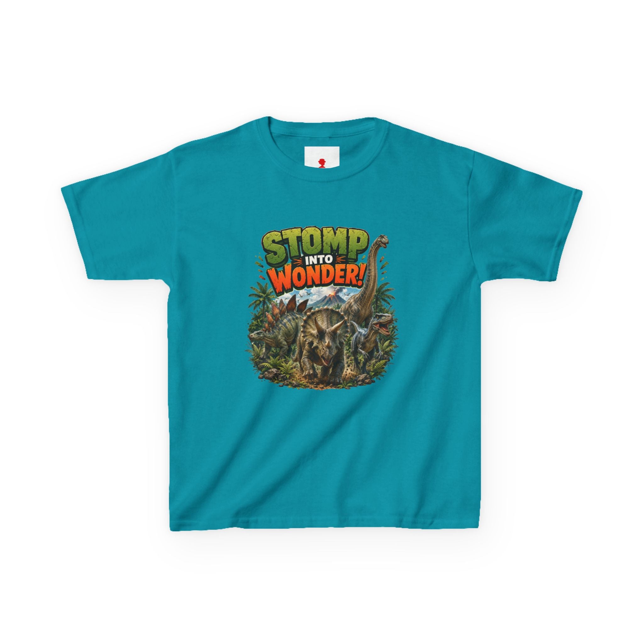 Kids T-Shirt - "Stomp Into Wonder" Dinosaur Graphic Tee