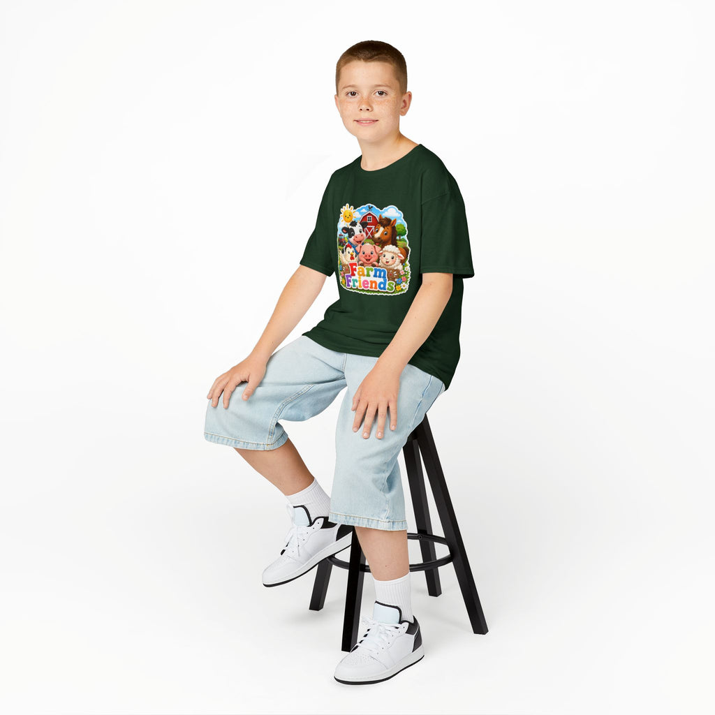 Kids Farm Friends T‑Shirt — Cute Barnyard Animals Graphic Tee