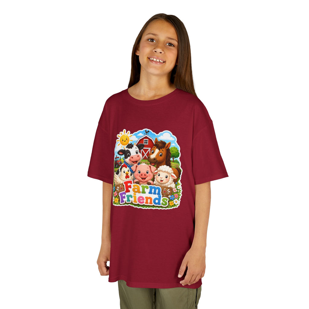 Kids Farm Friends T‑Shirt — Cute Barnyard Animals Graphic Tee