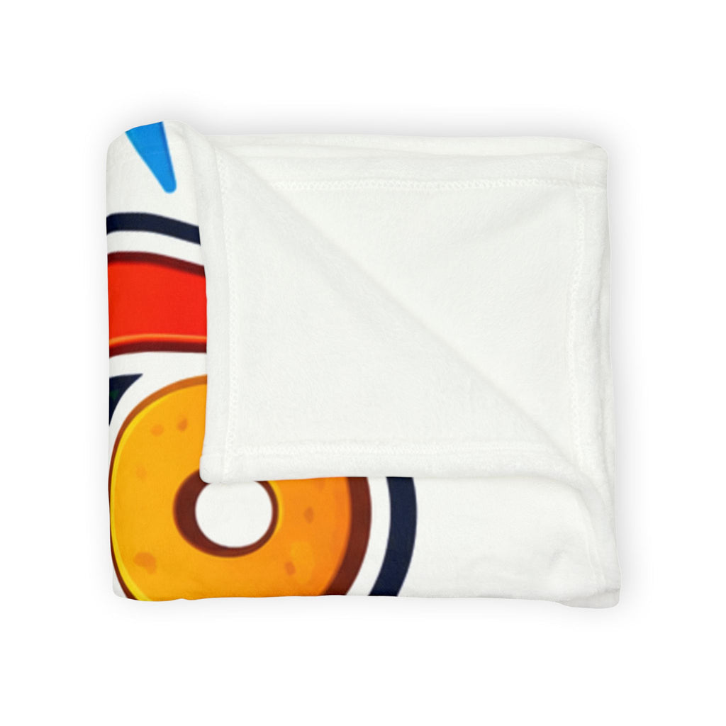 Kids' Funny 'A Pouch Potato' Blanket – Cute Jungle Kangaroo Design
