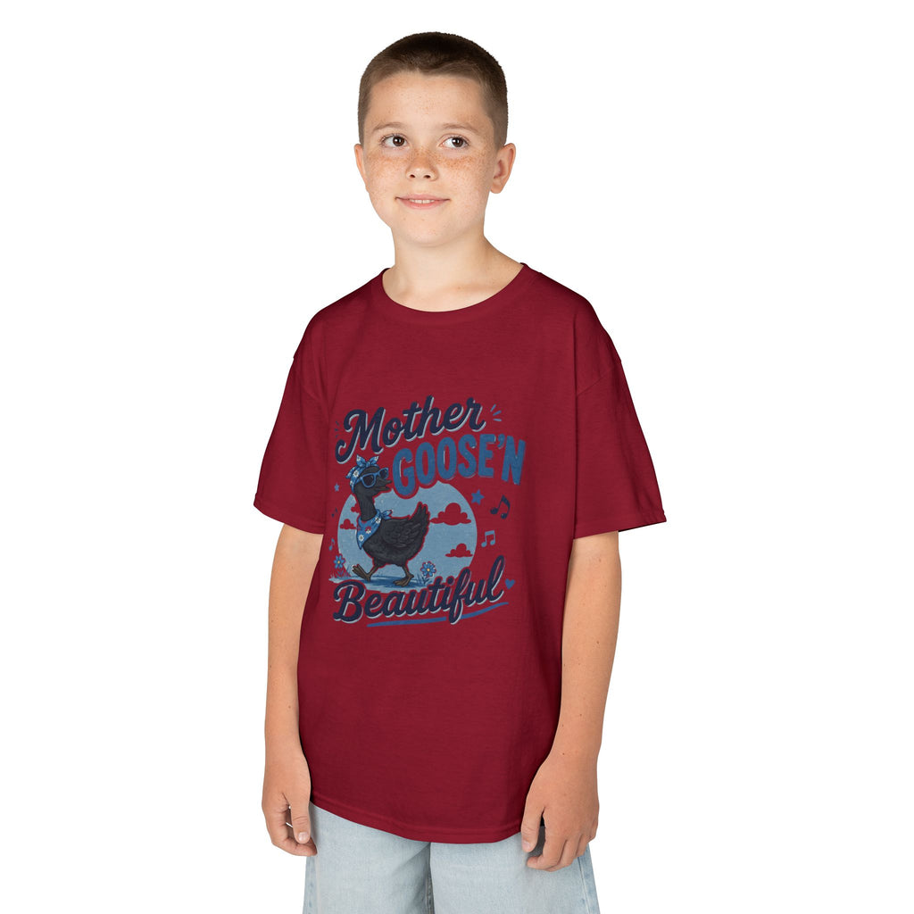 Kids T‑Shirt — "Mother Goose'n Beautiful" Nursery Rhyme Tee