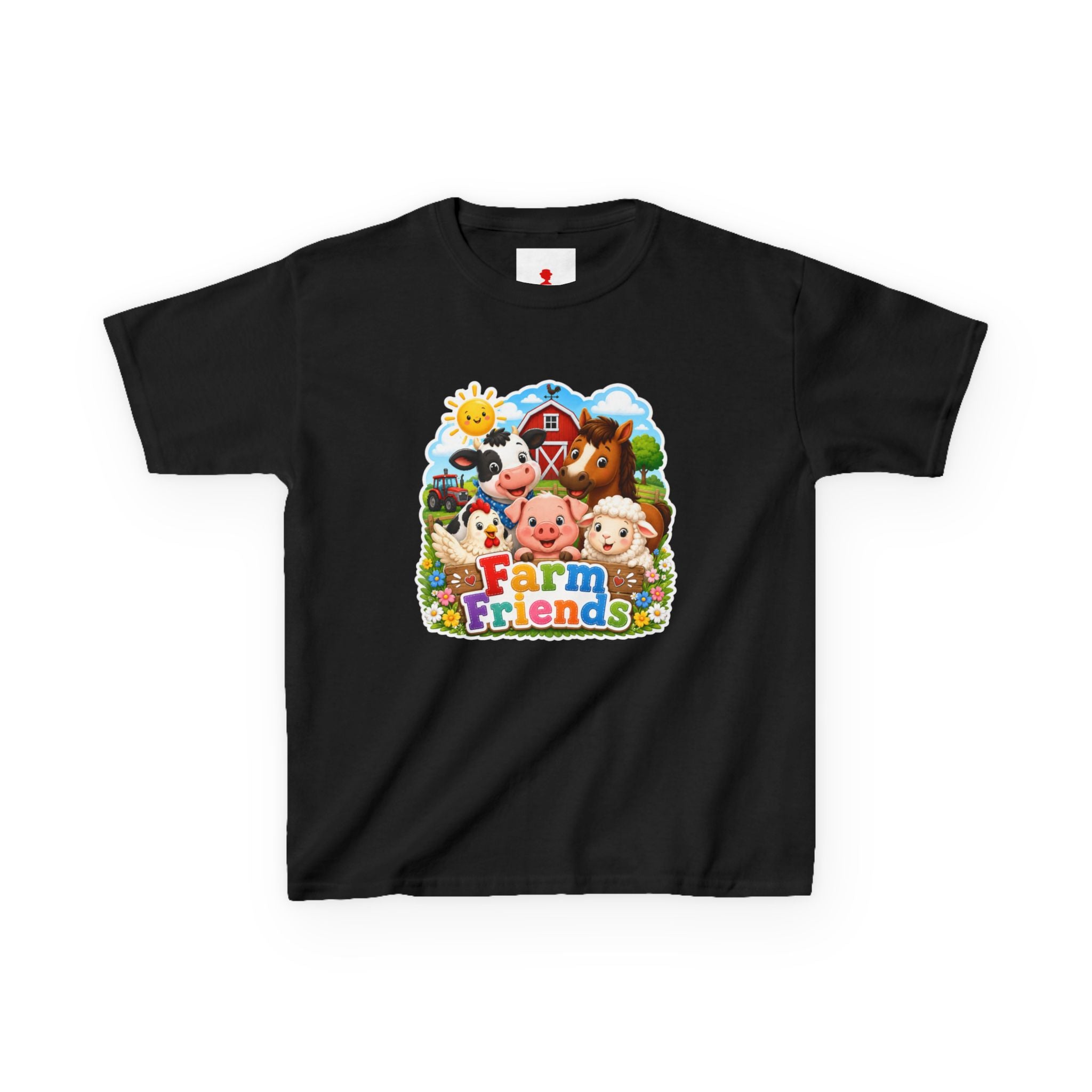 Kids Farm Friends T‑Shirt — Cute Barnyard Animals Graphic Tee