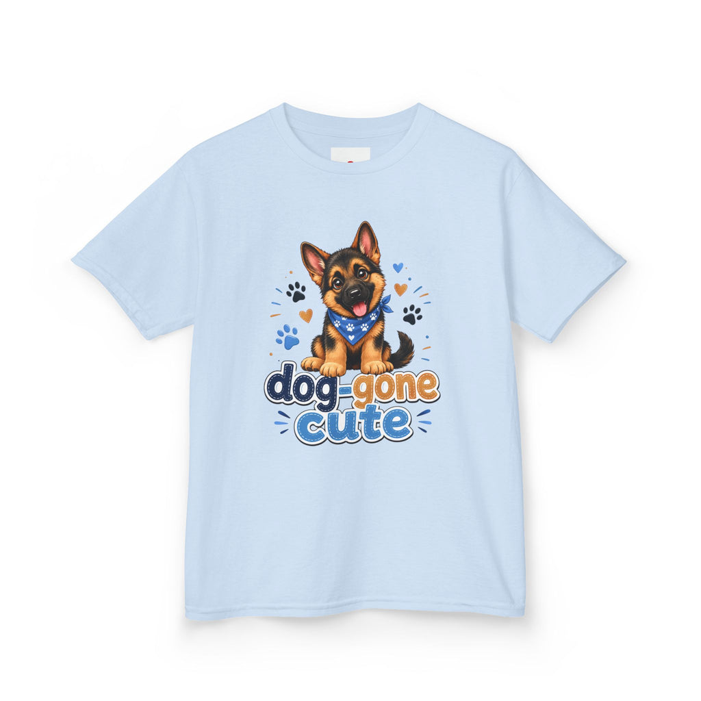 Kids Tee — "Dog-Gone Cute" Puppy Graphic T-Shirt
