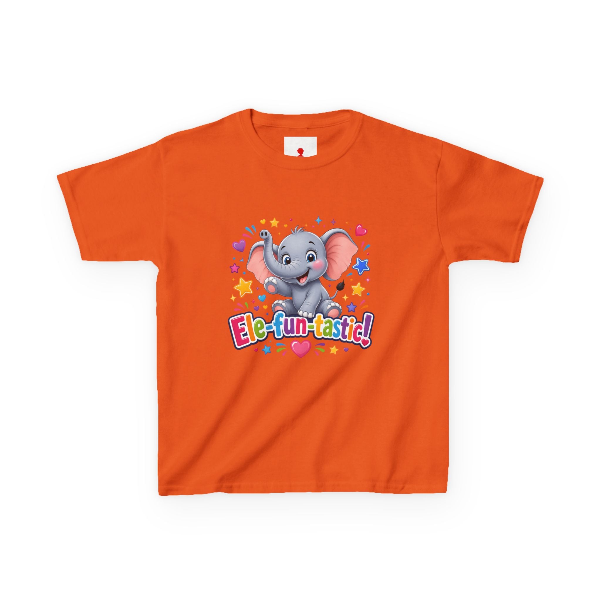 Kids T-Shirt — "Ele-fun-tastic!" Cute Elephant Graphic Tee for Toddlers, Birthday & Playtime