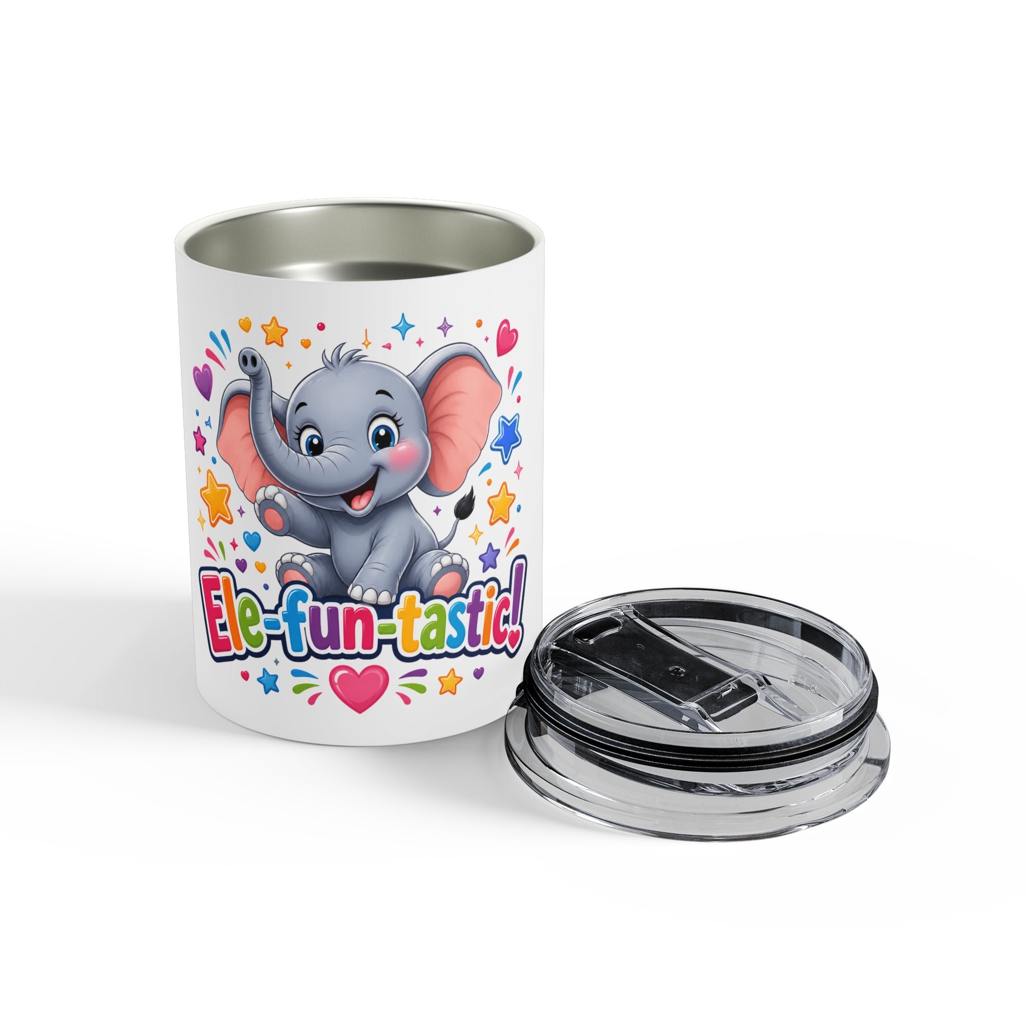 Ele-fun-tastic! 10oz Kids Elephant Tumbler