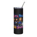 20oz Stainless Steel Tumbler — "Little Blues, Big Sparkle" Girls Band Design