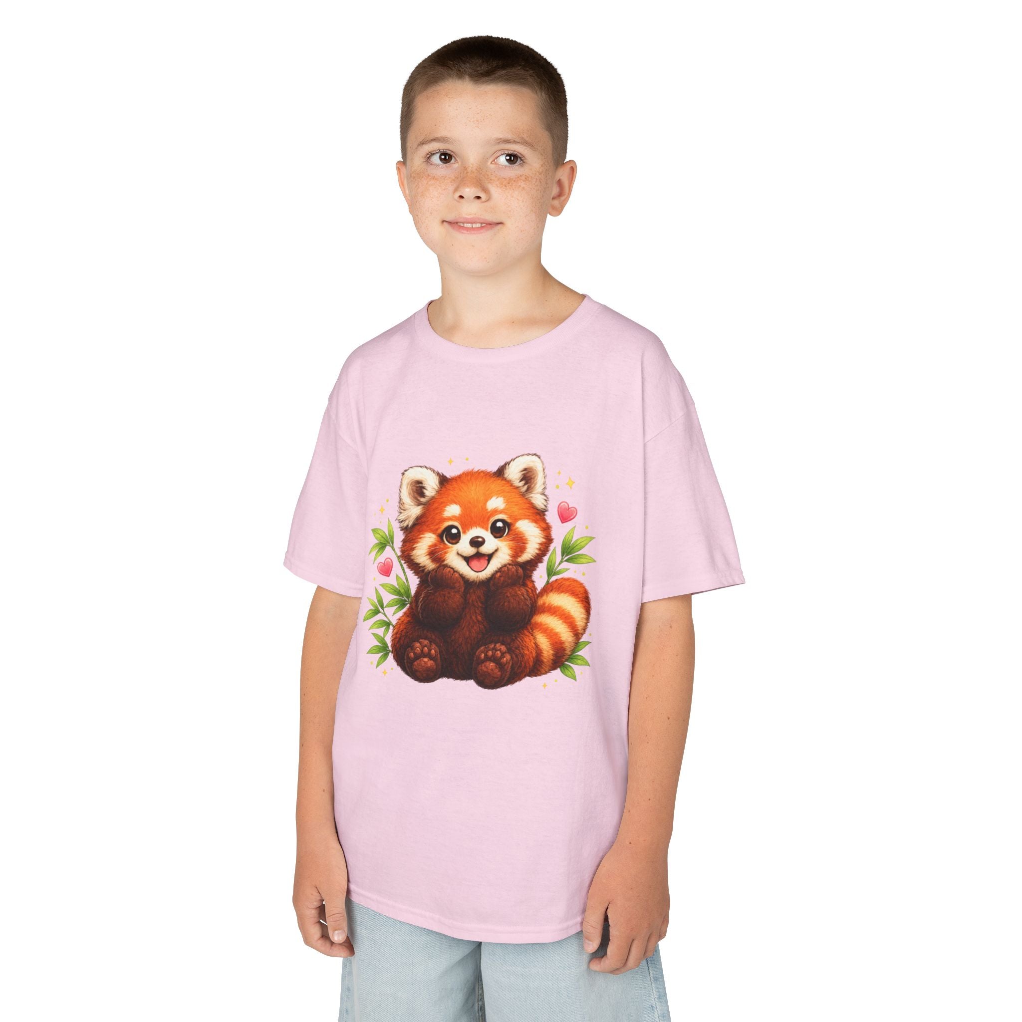 Kids Red Panda Tee — Cute Woodland Animal Shirt for Children