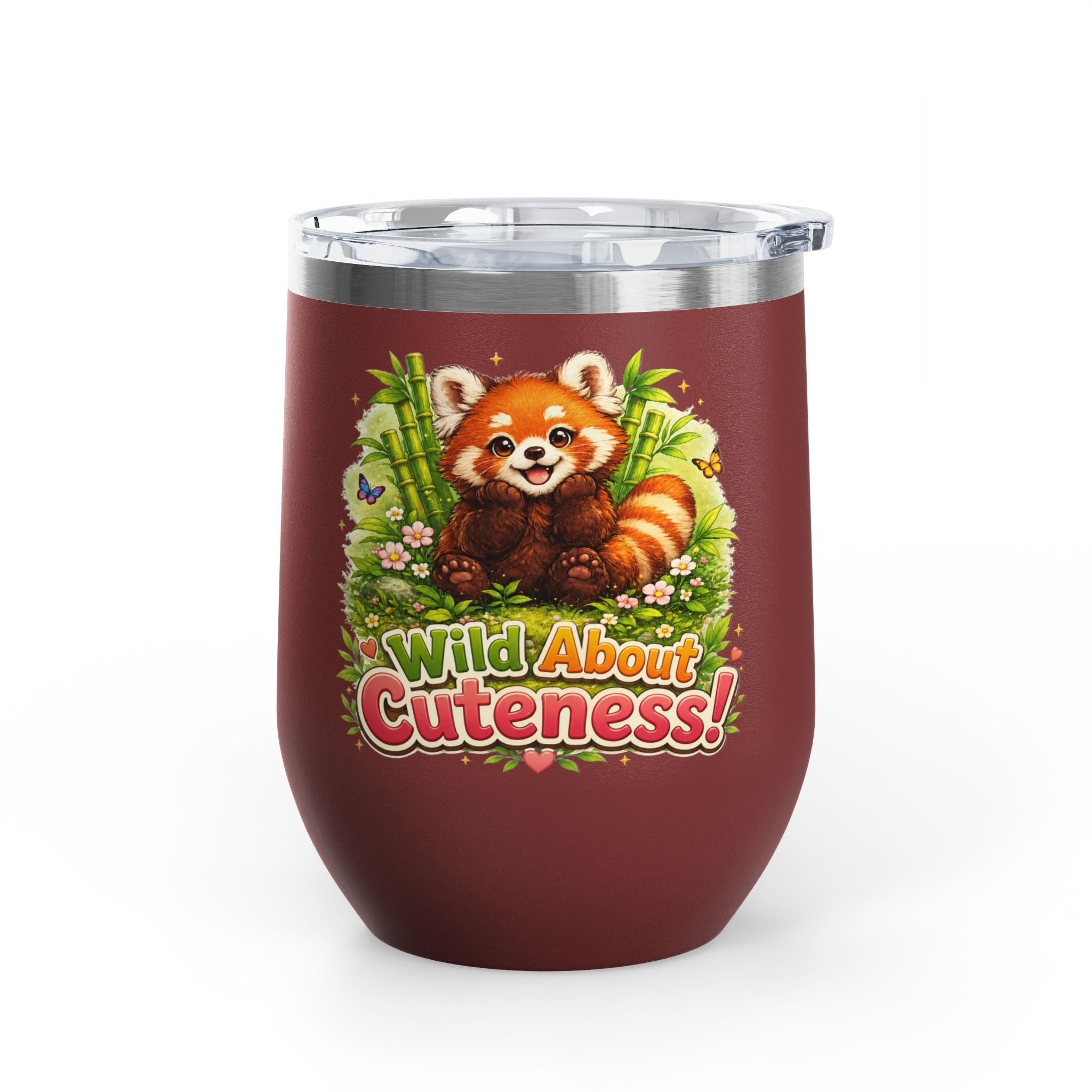 "Wild About Cuteness!" Red Panda Insulated 12oz