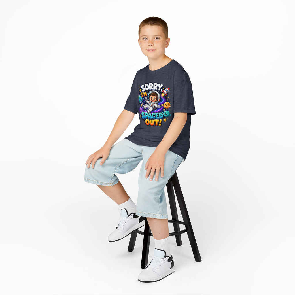 Spaced Out Kids T-Shirt — "Sorry I'm Spaced Out!" Cute Space Astronaut Tee
