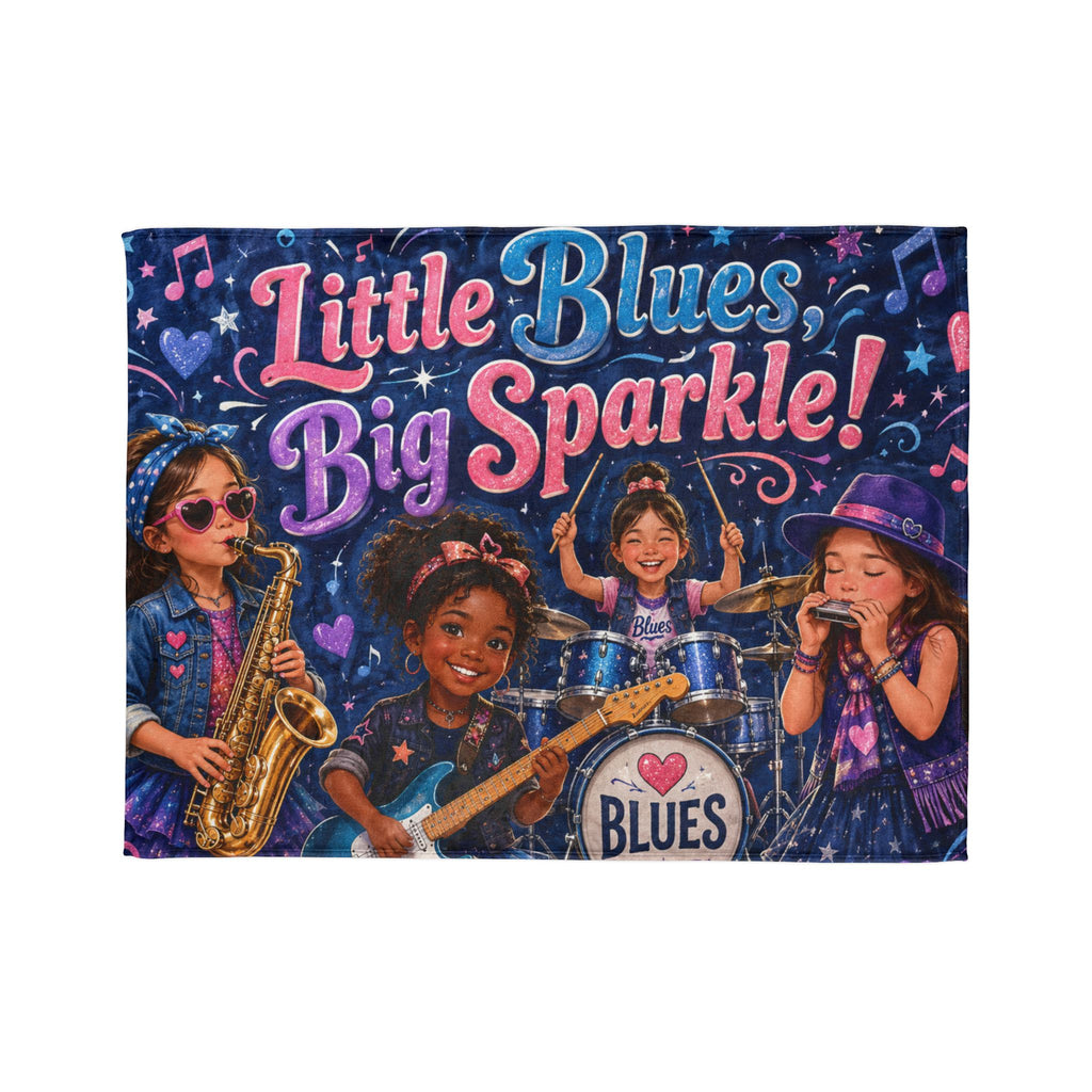 Little Blues Big Sparkle! Blanket