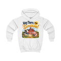 Hay There Sunshine! Kids Hoodie - Cute Farm Animals Barnyard Sweatshirt