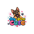 Dog-Gone Cute German Shepherd Sticker — Kiss-Cut Vinyl Decal for Laptops, Cars & Water Bottles