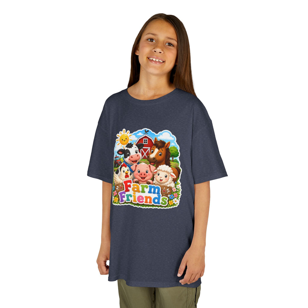 Kids Farm Friends T‑Shirt — Cute Barnyard Animals Graphic Tee