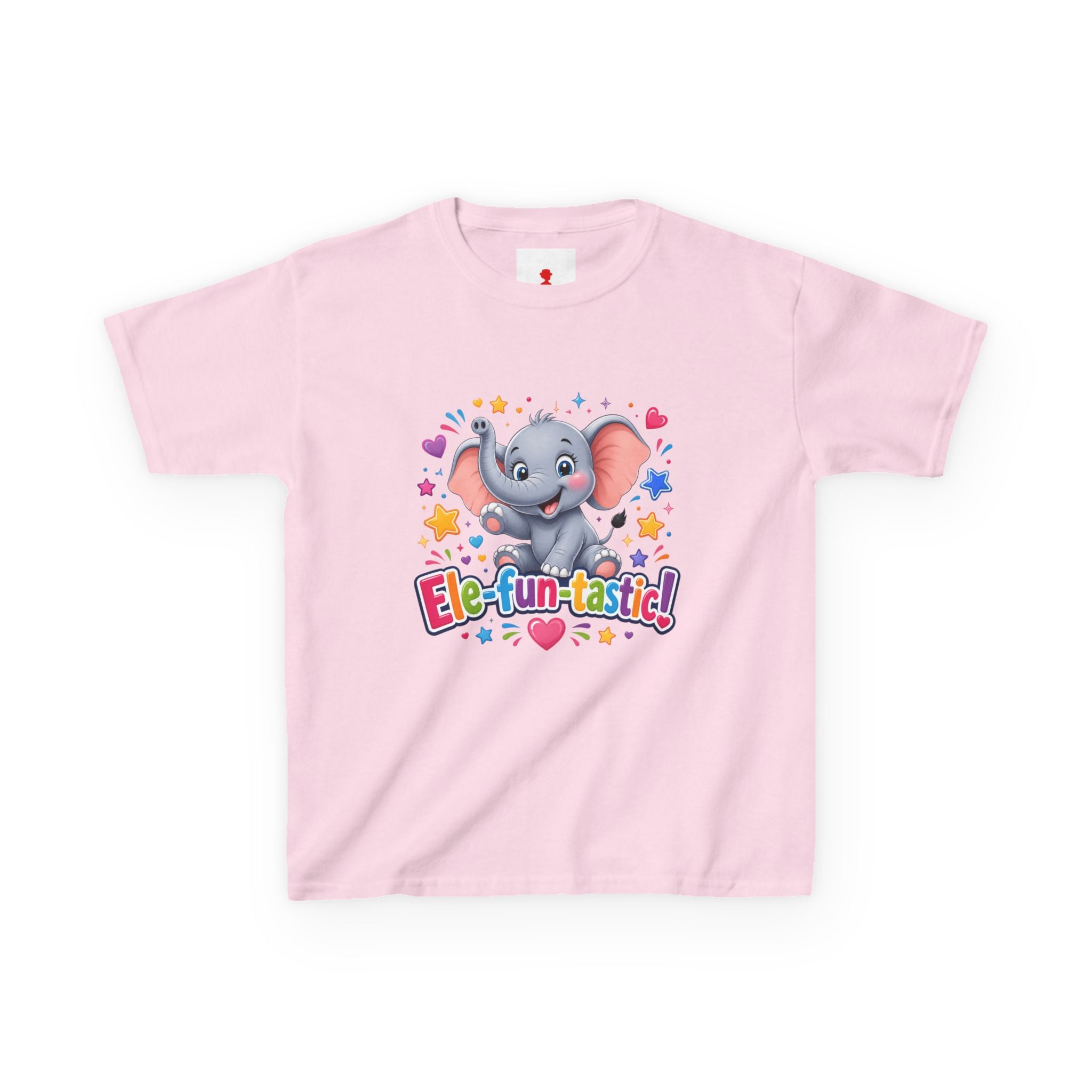 Kids T-Shirt — "Ele-fun-tastic!" Cute Elephant Graphic Tee for Toddlers, Birthday & Playtime